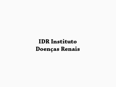 IDR Instituto Doenças Renais
