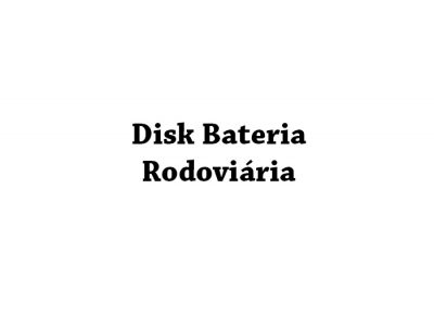 Disk Bateria Rodoviária