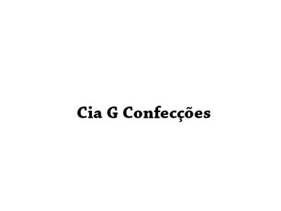 Cia G Confecções