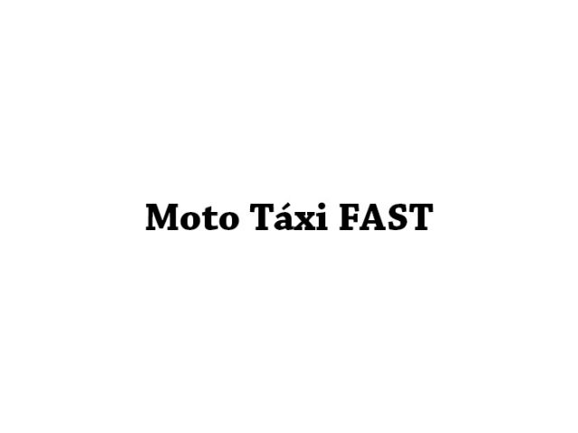 Moto Táxi FAST