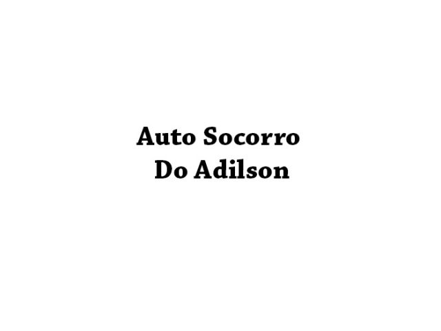 Auto Socorro Do Adilson