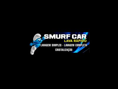 Smurf car lava rápido