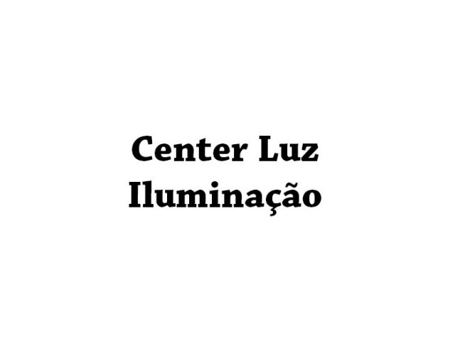 Center Luz Iluminação