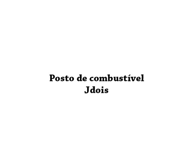 Posto de combustível Jdois