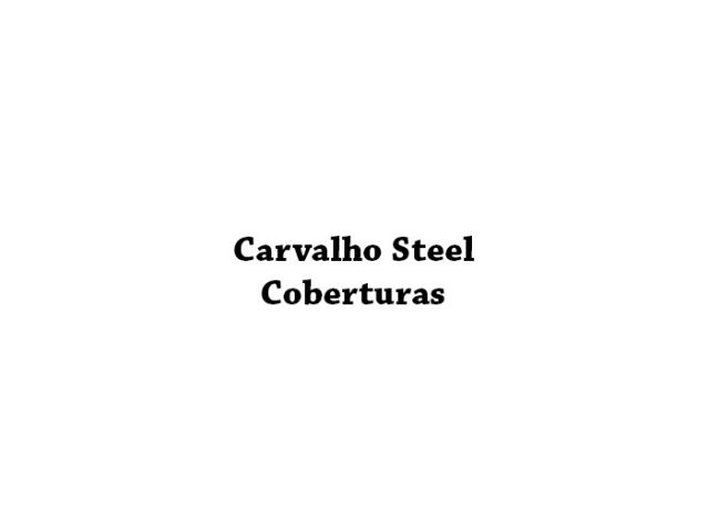 Carvalho Steel Coberturas