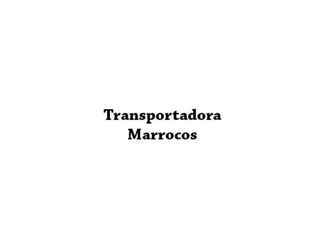 Transportadora Marrocos