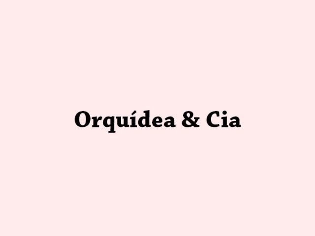 Orquídea & Cia